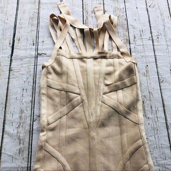 Bebe Natalie Strap Bandage Dress - Picture 6 of 9